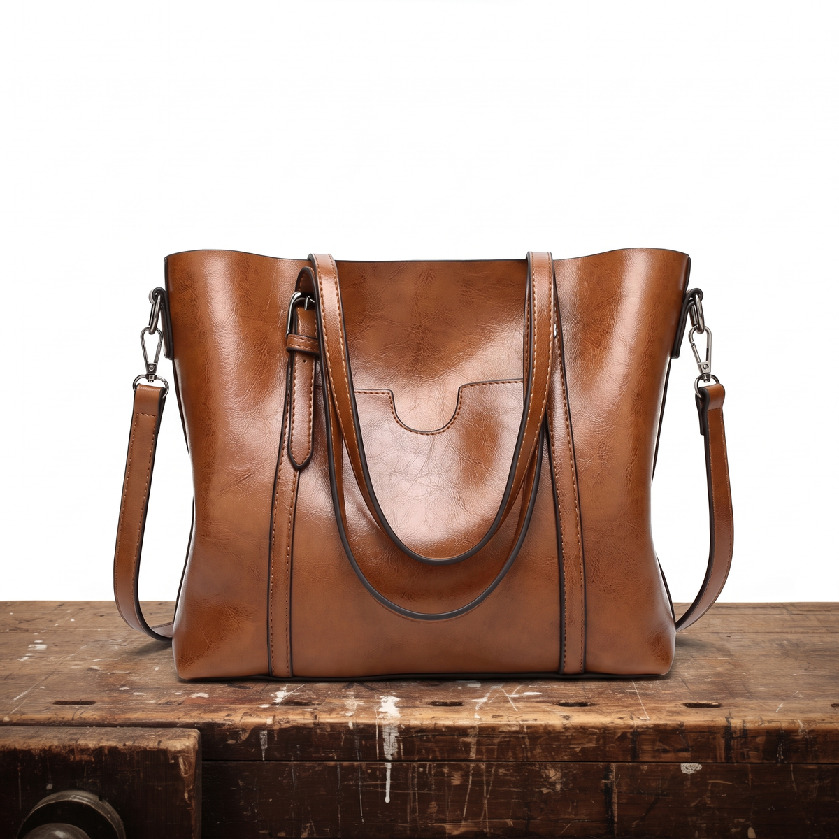 DAPHIRA | SLEEK LEATHER SHOULDER BAG (Buy 1, Get 1 Free)