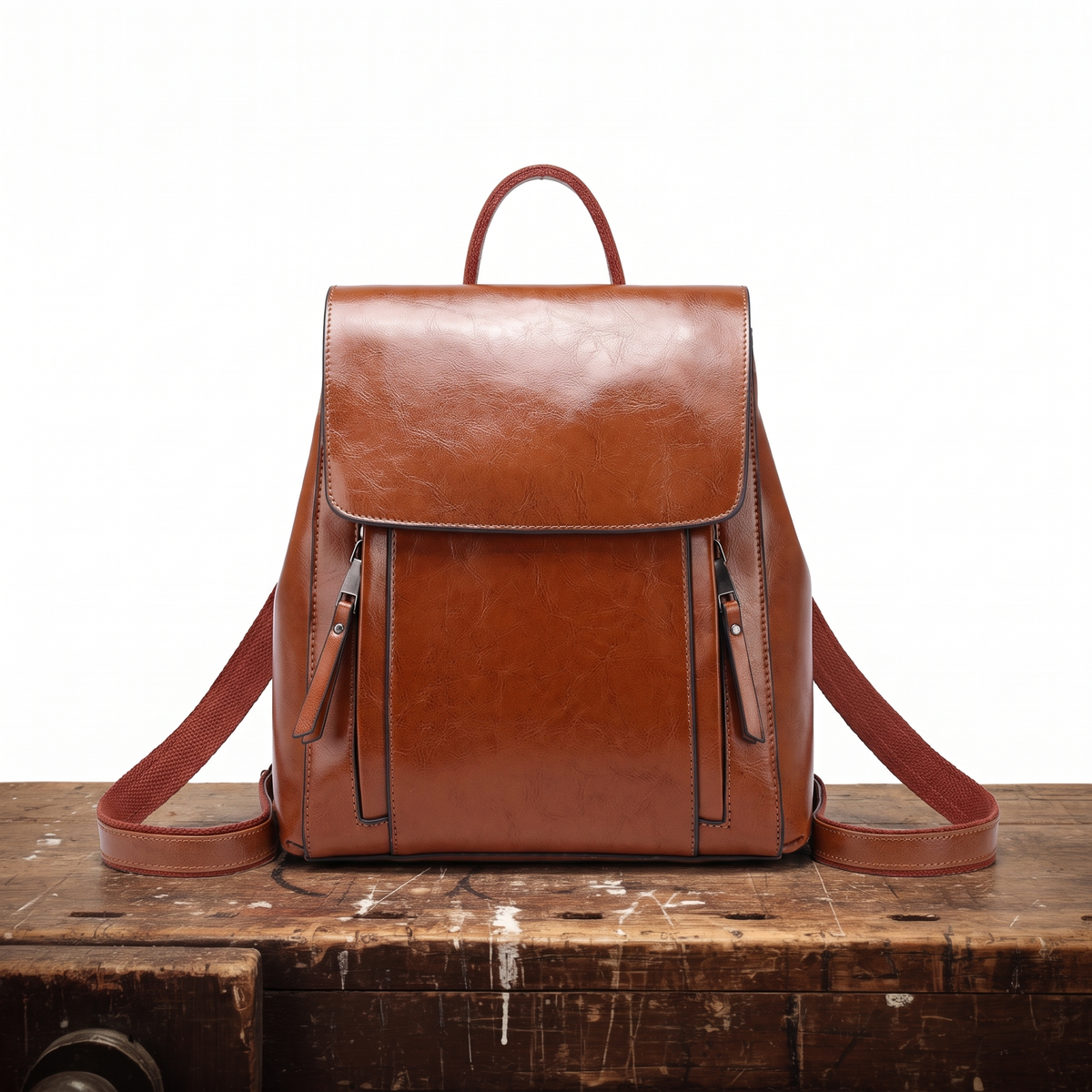 ELLA | LEATHER BACKPACK (Buy 1, Get 1 Free)