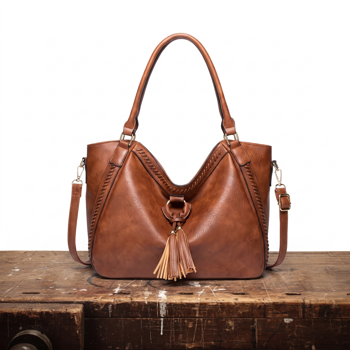 ELOWEN | PREMIUM LEATHER TOTE (Buy 1, Get 1 Free)