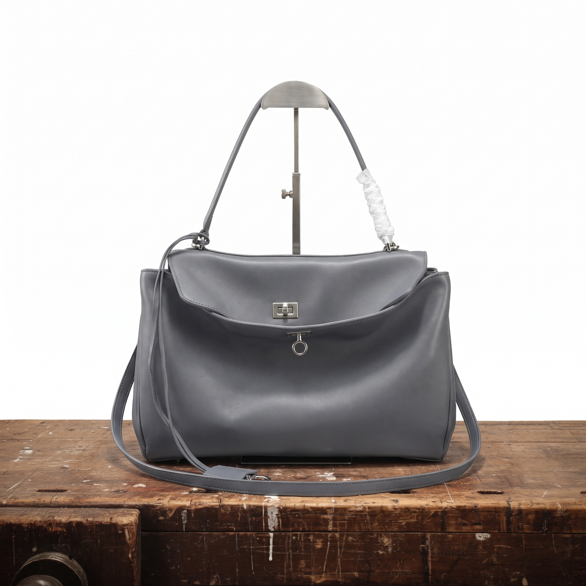 VIOLET | BUCKLE SHOULDER BAG