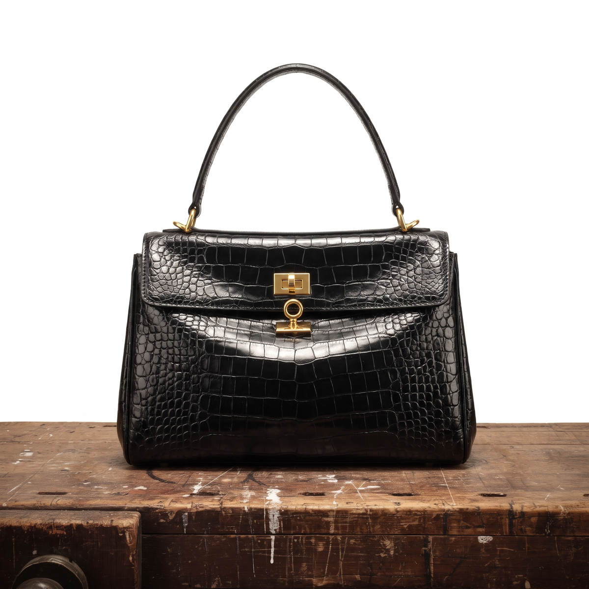 VIOLET | BUCKLE SHOULDER BAG