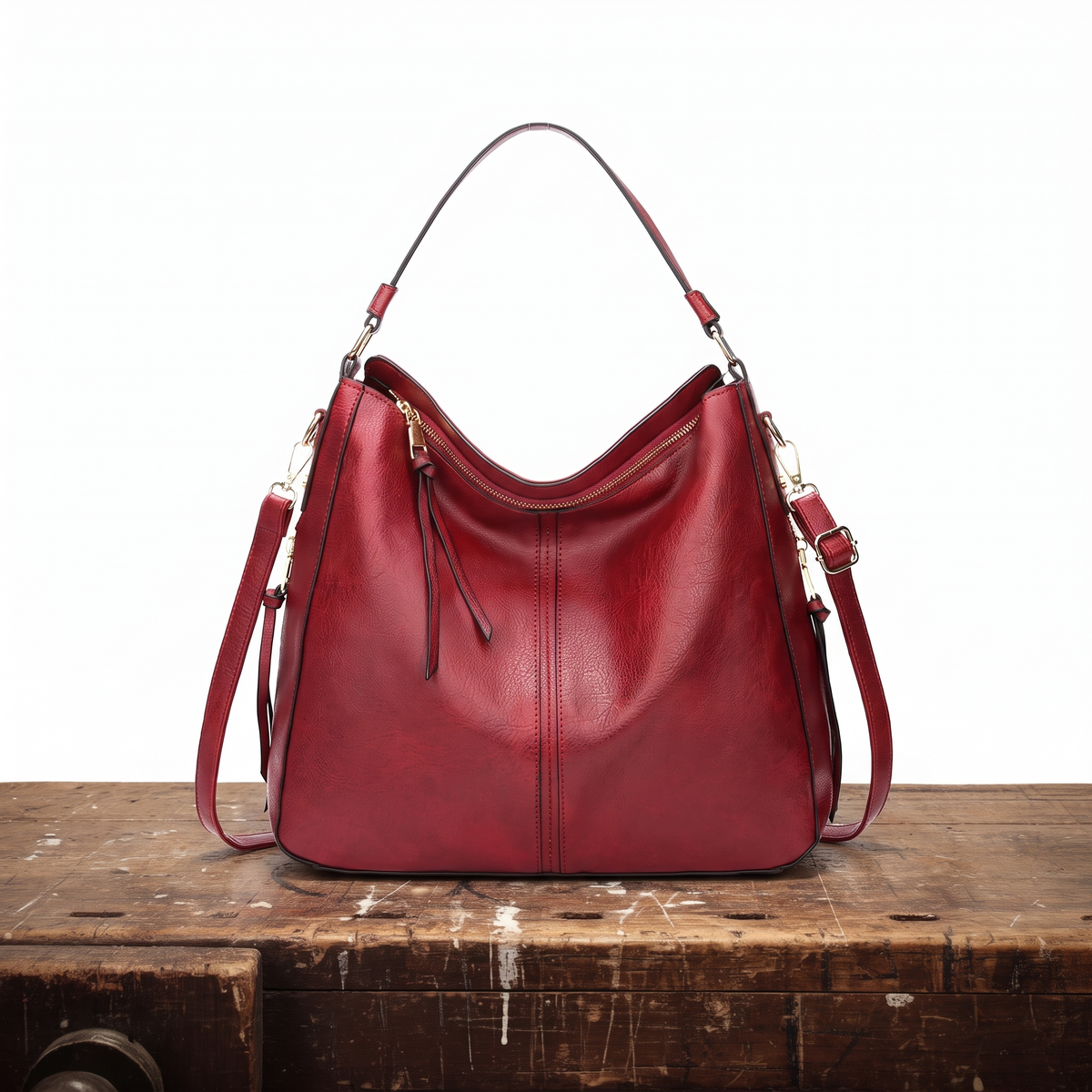 CECILIA | LEATHER SHOULDER BAG
