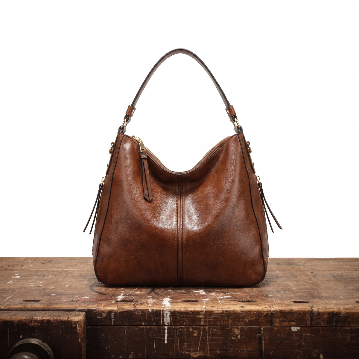 CECILIA | LEATHER SHOULDER BAG