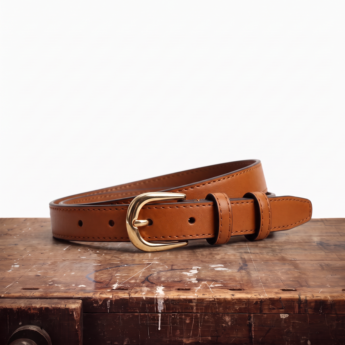 AGNES | SKINNY LEATHER BELT (Buy 1, Get 1 Free)