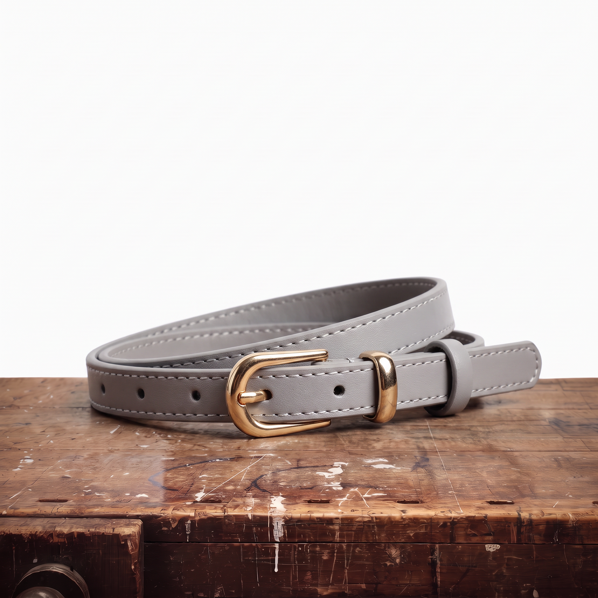 AGNES | SKINNY LEATHER BELT (Buy 1, Get 1 Free)