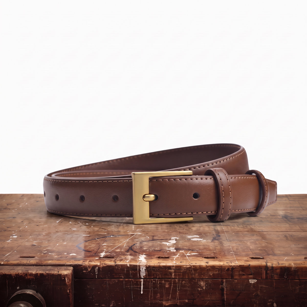 ALMA | GOLD BUCKLE BELT (Buy 1, Get 1 Free)