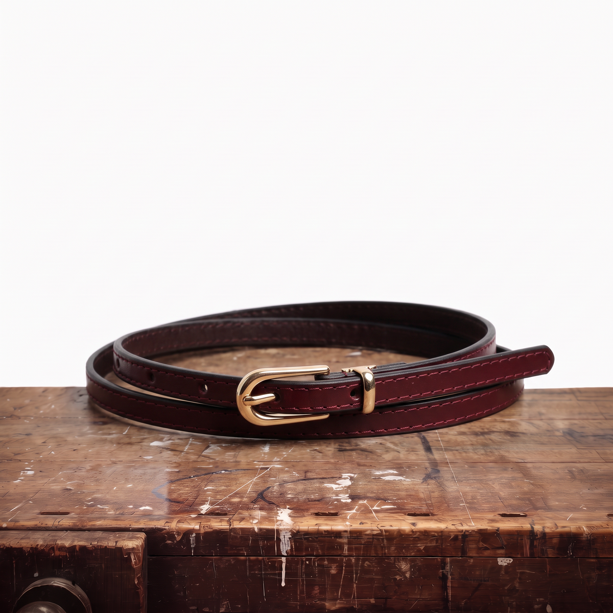 AGNES | SKINNY LEATHER BELT (Buy 1, Get 1 Free)