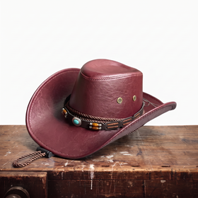 Wine Red Bead Band