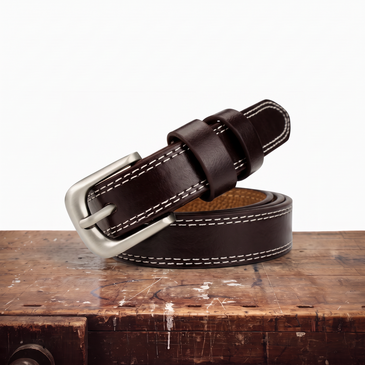 BONNIE | STITCHED BUCKLE BELT (Buy 1, Get 1 Free)