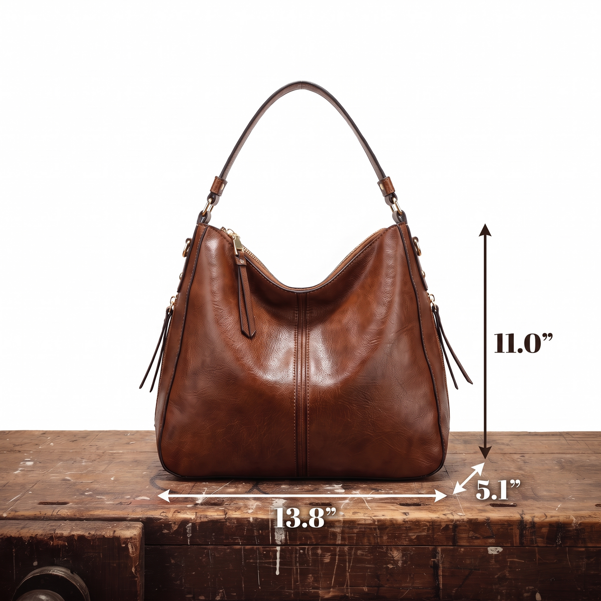 CORALIE | LEATHER SHOULDER BAG (Buy 1, Get 1 Free)