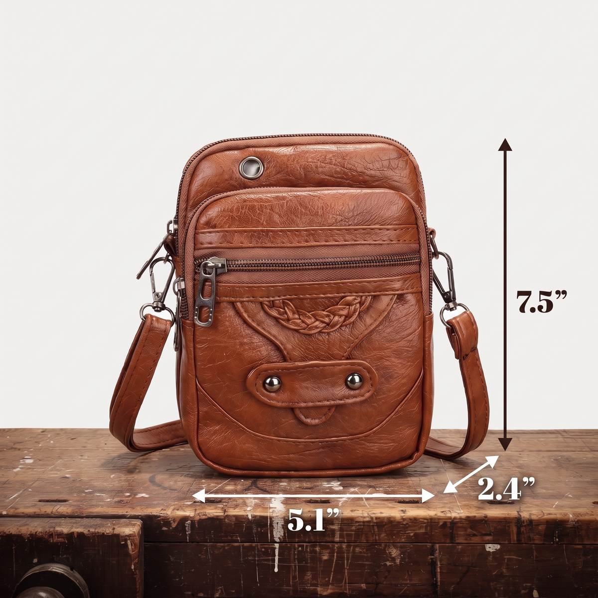 KATHERINE | VINTAGE LEATHER BAG