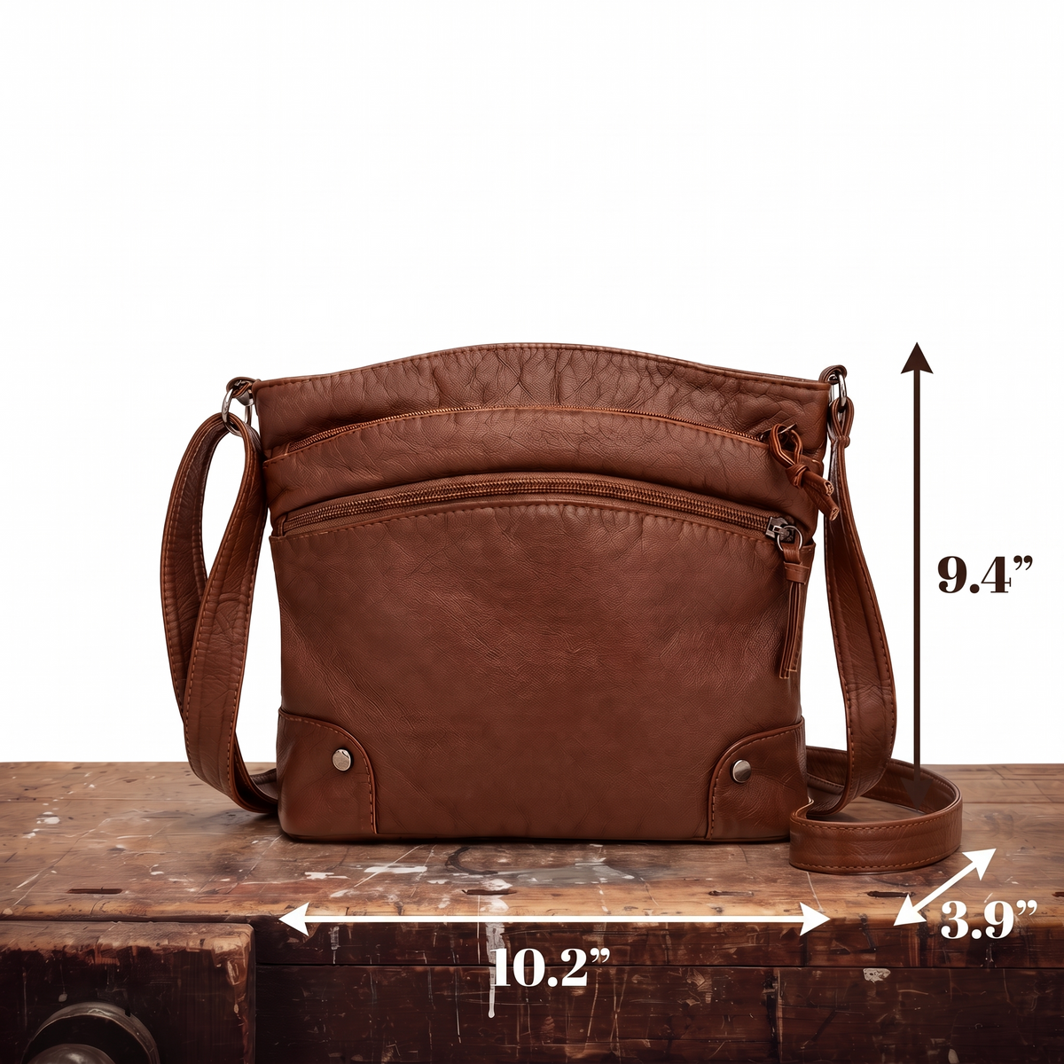 LEONORA | LEATHER SHOULDER BAG (Buy 1, Get 1 Free)