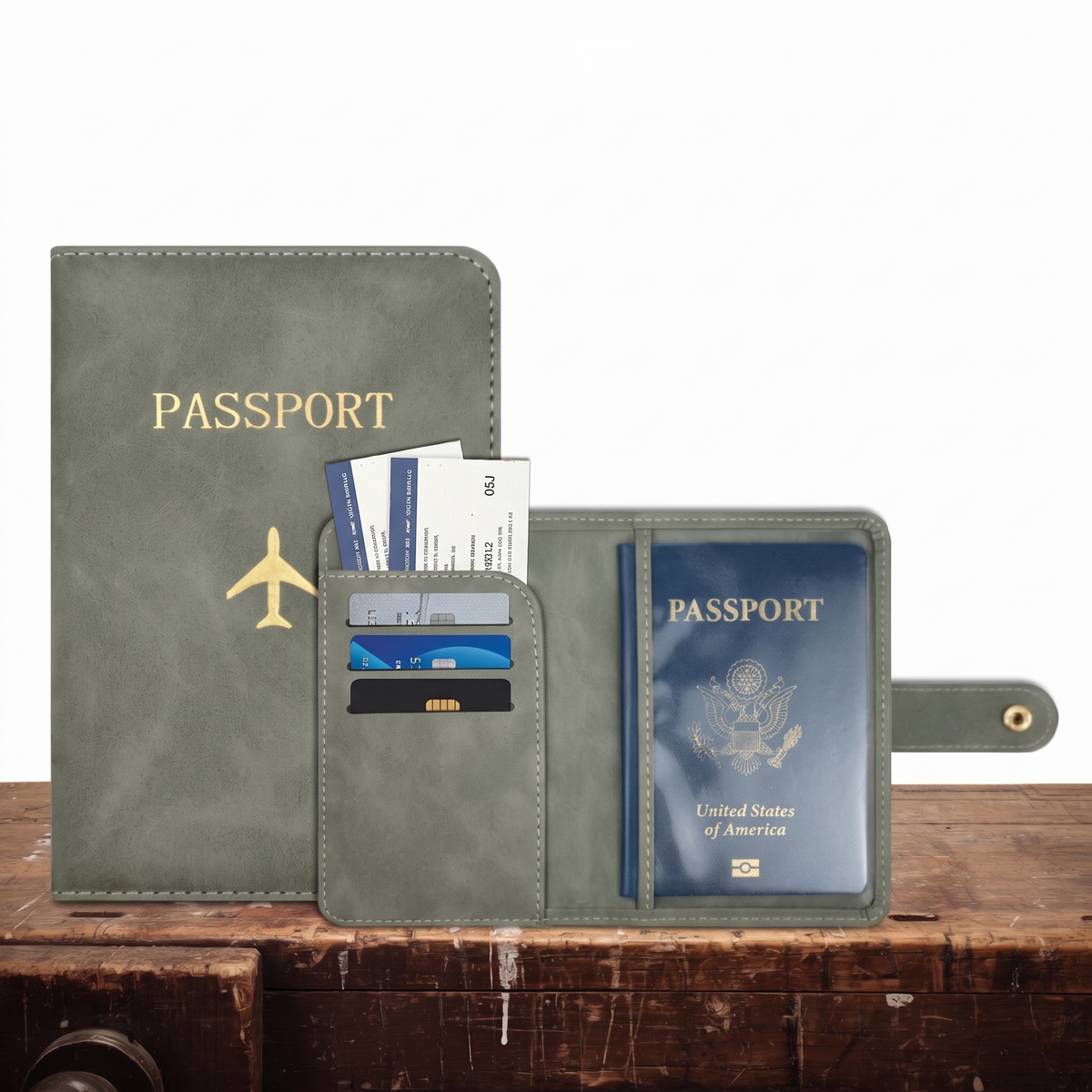 NOREEN | LEATHER PASSPORT HOLDER (Buy 1, Get 1 Free)
