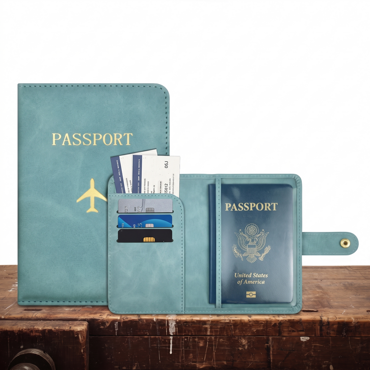 NOREEN | LEATHER PASSPORT HOLDER (Buy 1, Get 1 Free)