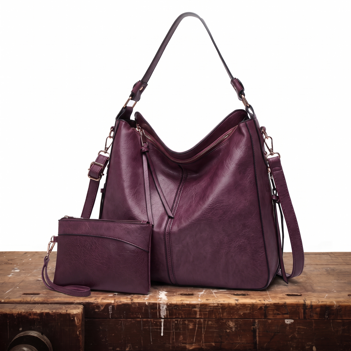 LORRAINE | ANTI-THEFT HOBO BAG + FREE POUCH (Buy 1, Get 1 Free)