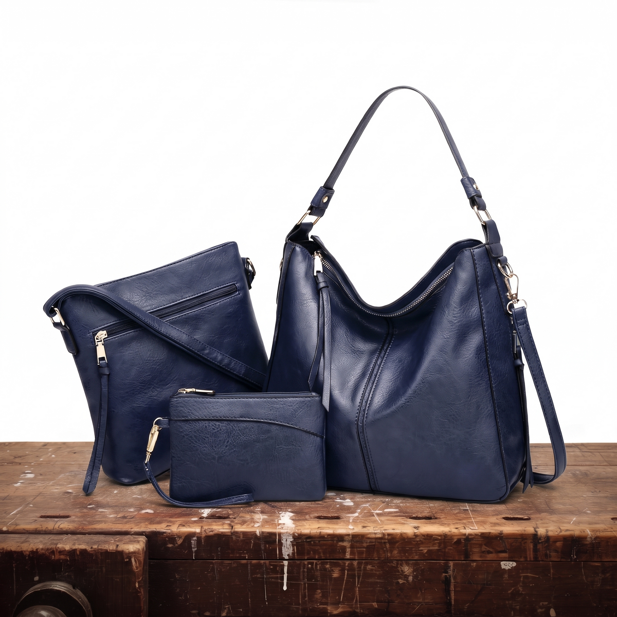 MARLENE | 3-PIECE HOBO BAG SET (Buy 1, Get 1 Free)